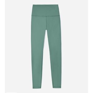 NWT Everlane Women‎ Perform Ankle Leggings Med High Rise Waistband Pocket Green